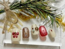 ブレス 仙台駅前本店(BLESS)/ラブリーなクリスマスネイル