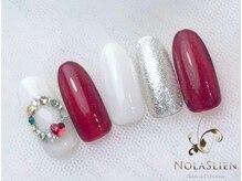 ノーラスリエン(Nolaslien)/クリスマスネイル 定額デザイン