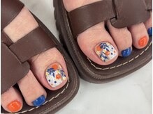 ディーネイル 池袋(D-nail)/【森】フラワーネイル