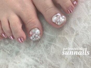 サンネイルズ(sun nails)/2本　オプションミラー追加