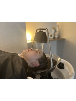 ヘッドスパで癒されたい