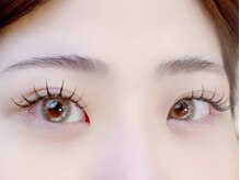 ユノーノ アイラッシュ 静岡店(Junono Eyelash)/フラットラッシュ　束感仕上げ
