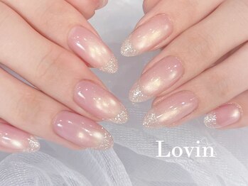 【パラジェル】ラメフレンチ