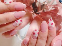 ジュエルナ(jeweluna)/ワンカラー+アートネイル♪