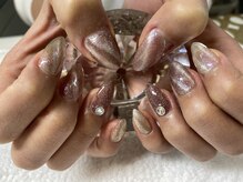 ダブルムーンビューティフル(DOUBLEmoonBeautiful)/キラキラギャラクシーネイル☆