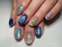 ネイル フィエルテ(Nail Fierte)/Blue nuance