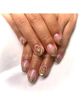 エヌエービー(N.A.B.)/ゴールドラメグラデーション