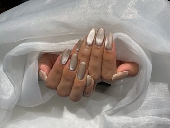 ヘアドレッサー バイ アトリエはるか 渋谷サクラステージ店(HAIR DRESSER)/マグネットネイル☆ ¥7040