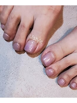 ユーズスタイル(U’style)/ピンクラメグラフット