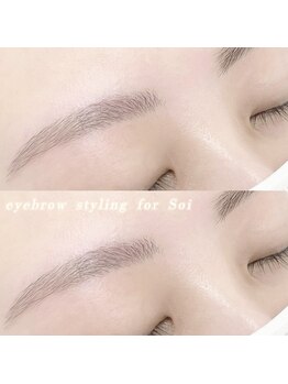 ソア(Soi)の写真/【勾当台公園駅徒歩2分好立地】初眉毛サロンご来店のお客様にワックス脱毛について1からカウンセリング♪