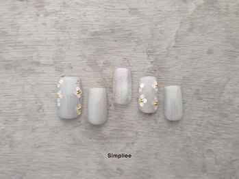 シンプリー ネイルアンドアイラッシュ 祖師谷大蔵店(Simpliee Nail&Eyelash)/【4月】マンスリーデザイン
