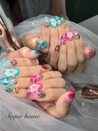 お任せ夏ネイル