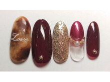 ネイルサロン 爪/秋ネイル