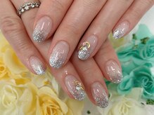 ディーネイル 天王寺(D-nail)/(松崎)シンプルコース☆ラメグラ