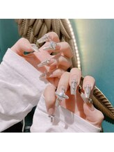 クイーンズビューティーサロン 新宿本店(Queen's beauty salon)/チップアートやり放題つけ放題