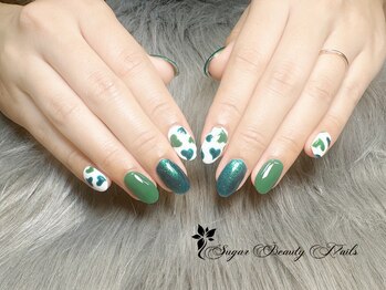 シュガービューティーネイルズ(Sugar Beauty Nails)/バレンタインネイル