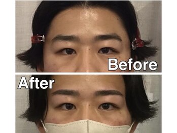 スター 新宿 新宿御苑(★STAR)/施術例メンズ眉毛WAX/新宿