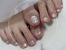 ★フットネイル【丁寧なケア付】ワンカラー   5,300円！！