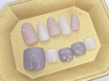 ネイルクリニック(NAIL CLINIC)/フットジェルネイル/秋/デザイン