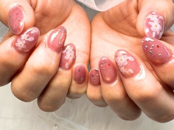 桜ネイル♪