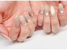 【美フォルム形成◎ジェリップ】チップ長さだし+ワンカラーセット(ケア込)