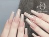 【平日限定】チップ長さだしシンプルワンカラー/ラメグラデーション 7980円