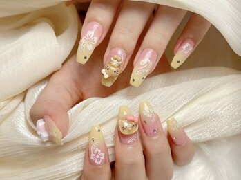 Lien nailsalon【長さだし専門店】パラジェル・フィルイン導入/長さだし｜Y2Kキャラネイル