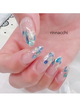 リンナッチ(rinnacchi)の写真/【ウトナイ北/今年12周年★】違和感のないスカルプ長さだしがこだわり♪1本650円から/チップ長さだしも可◎