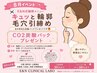 8月限定★輪郭リフトメニューでCO2炭酸パックプレゼント ￥17,000～