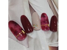 ネイルサロン リリオ(Nail Salon Ririo)/赤べっ甲ネイル