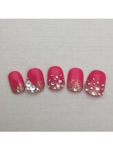 フランキンセンス 香取佐原店/ビジューネイル　￥１５４００