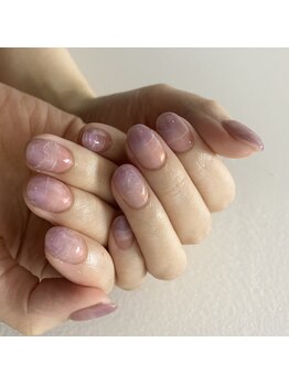 ヌア(nur.)/パープル・ピンクnuance