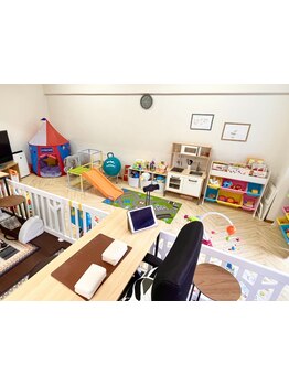 お子様同伴OKのサロン