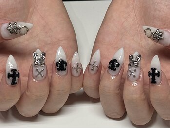 ネム(NEM.)の写真/アート×キラキラ×トレンド◎いつ見てもテンションが上がる可愛いネイルで貴女の指先を輝かせます☆