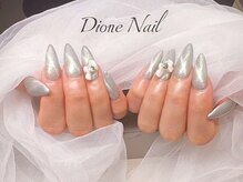 ディオーネ ネイルスタジオ(Dione)/偏光マグネット×長さだし