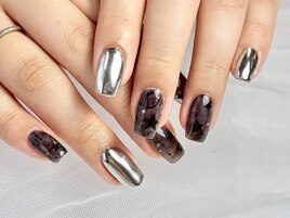 ギャラクシーネイル/ミラー×星