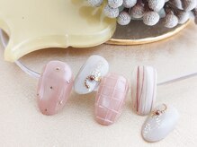 ネイルサロンアンドスクール ディスディアーナ(Disdirena)/2月ジェル定額B/大人カジュアル