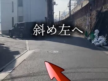 メデル 北千住店/北千住駅からバストサロンへ道順