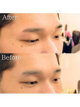 スリーク(SREEK)/眉毛を整えて前向きに!
