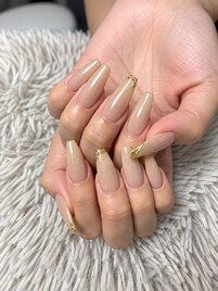短いお爪もロングに