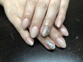 シンプル☆シェルネイル