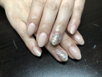 シンプル☆シェルネイル