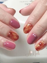 アイネイルズ(Ai nails)/べっこうネイル