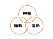 カイロプラクティック シュラーフ/生活習慣の三要素
