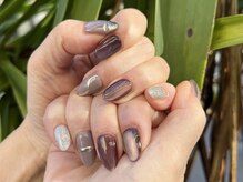 ビーハ ネイル(BeHA)/マグネットとミラーネイル