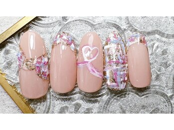 ミルネイル(Mil Nail)/リボンチェック　　　No19