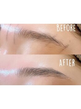 アイブロウメニューがあるサロン