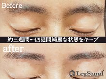 レッグスタンド 上大岡店(Leg Stand)/眉毛WAXのメリット