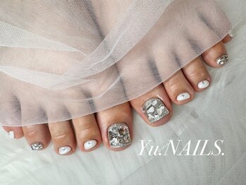 ユーネイルズ 恵比寿(Yu.NAILS.)/フットネイル◎埋め尽くし