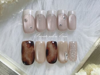 エヌ(Enu.)の写真/自爪を削らないパラジェル専門店/こだわりのジェル使用。パラジェル・カラー変更料はかかりません。